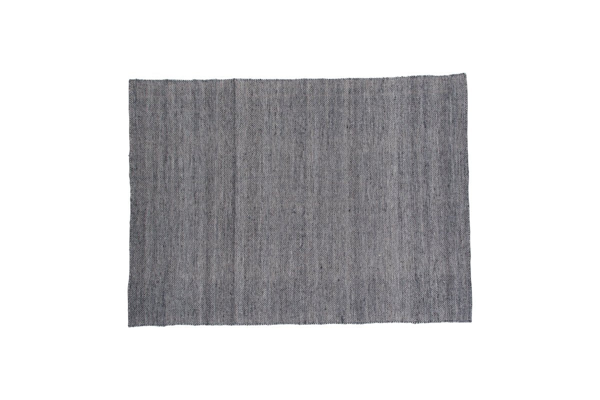Rug Zay – handwoven in Beige from polyester & cotton
