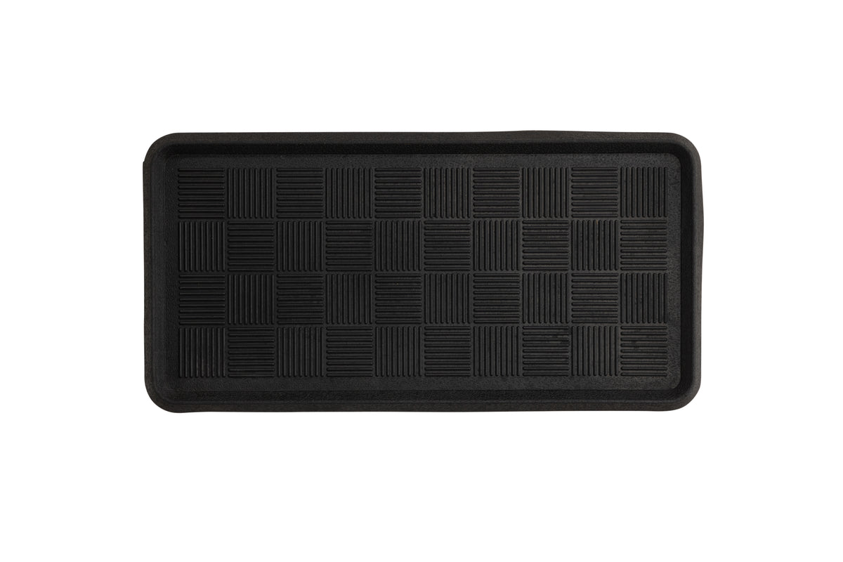 Tapis à chaussures Lora - en Noir en caoutchouc