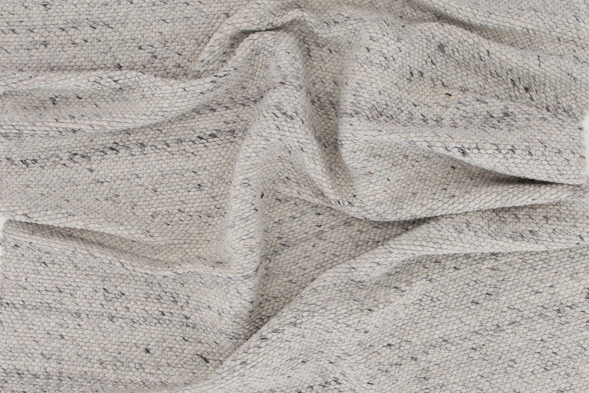 Rug Nalea – in White made of Wool & Cotton