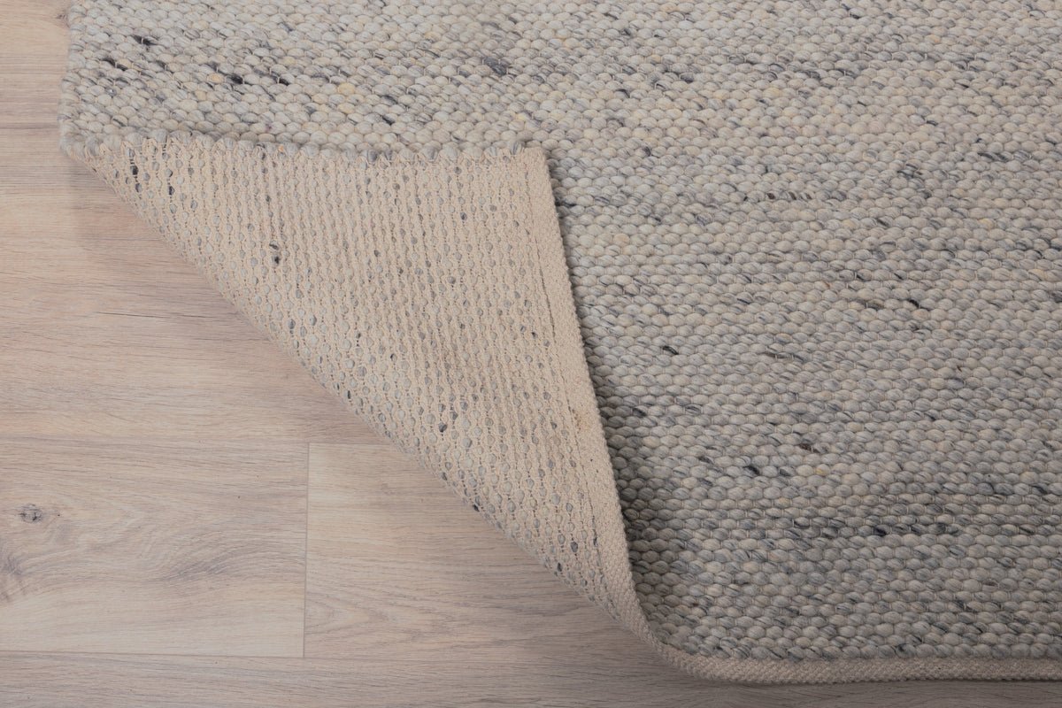 Rug Nalea – in White made of Wool & Cotton