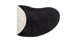 Tapis Caelen – forme ovale en Noir & Blanc en coton