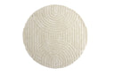 Tapis Paco – avec structure côtelée en polyester et coton