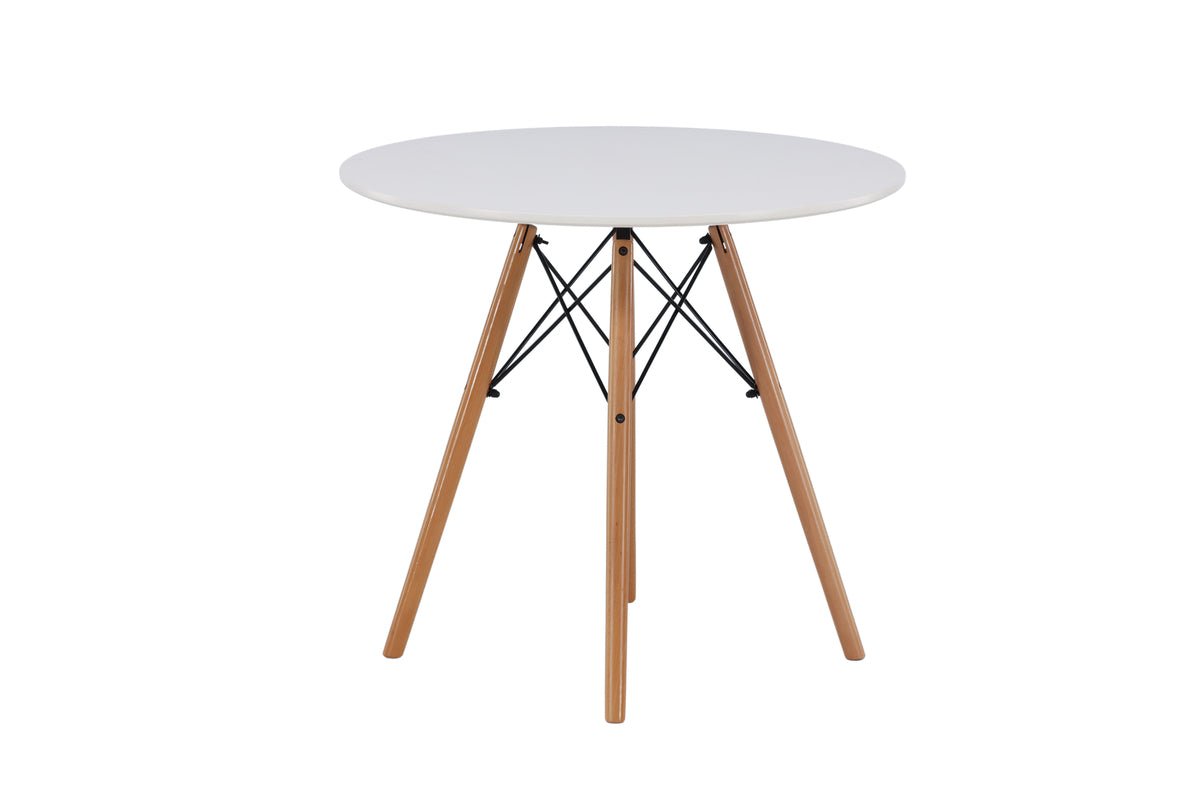 Dining table Tidan - a round table made of solid beech wood