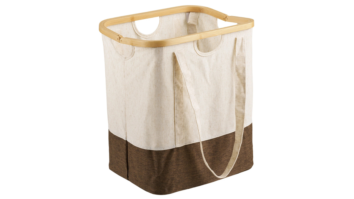 Laundry basket Fresh - made of bamboo and polyester