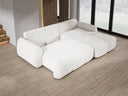 Designer-Ecksofa Coco a Bouclé