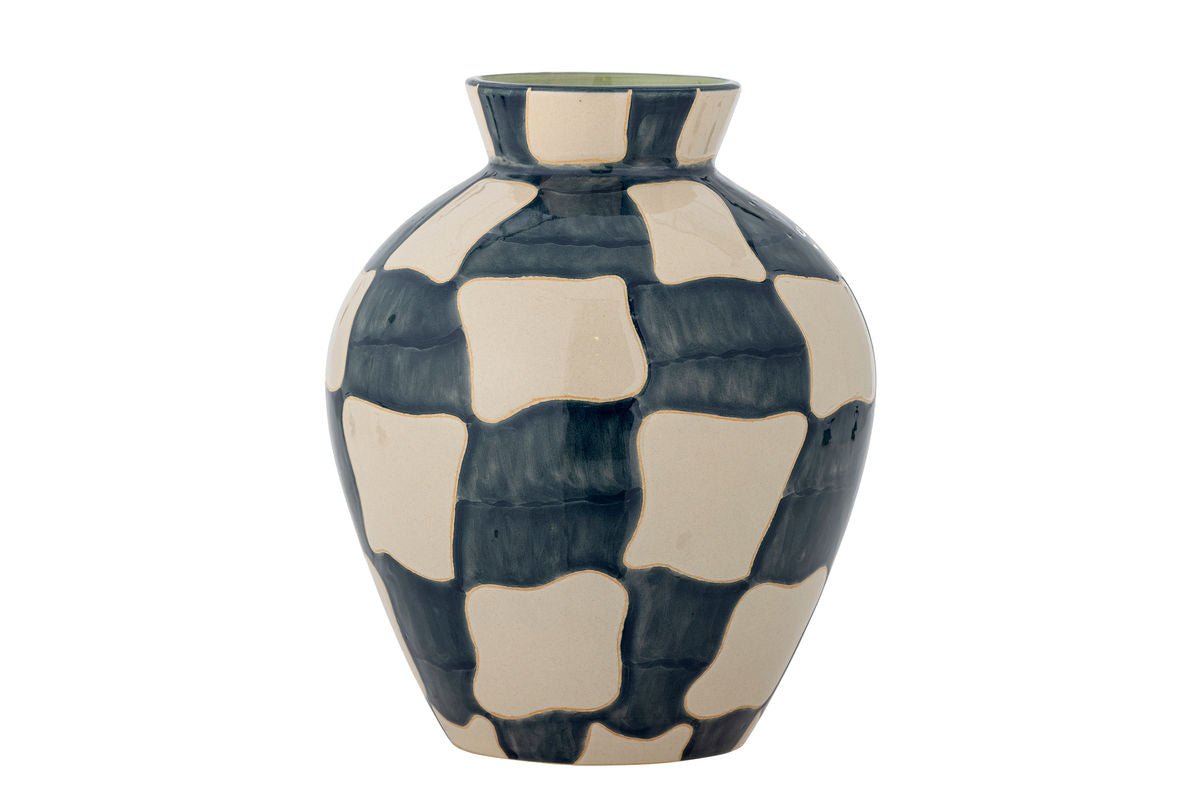 Vase Calma – Hand-painted Graphic Pattern