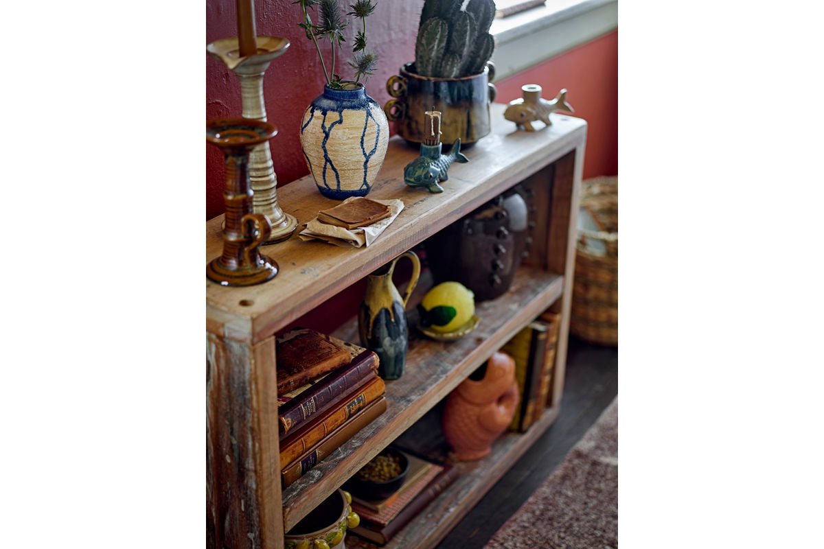 Vase "Avero" – Blue Stoneware