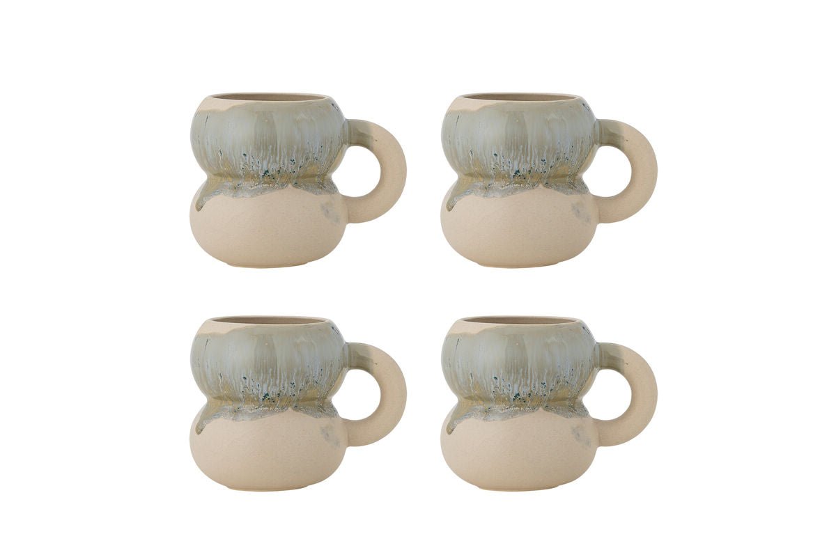 Tirra Mug Set – Stoneware (4-piece)