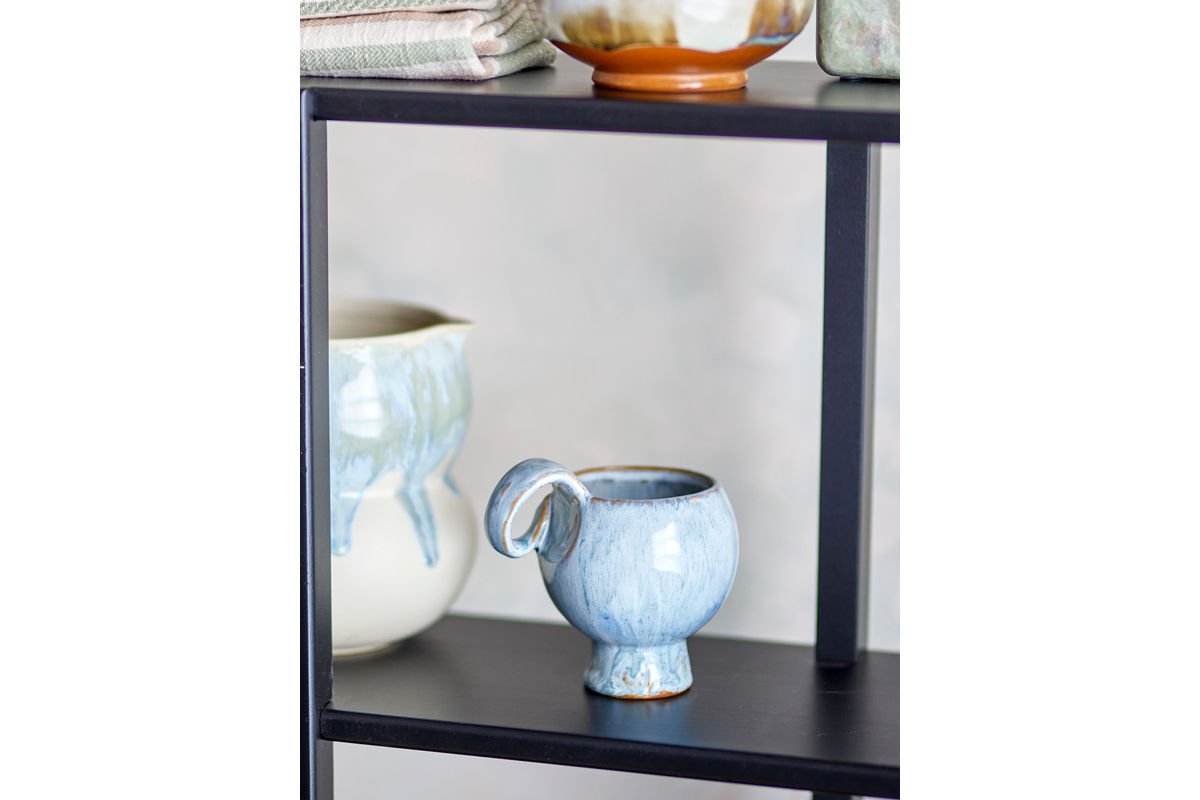 Ensemble de gobelets Haldin – Grès bleu (4 pièces)