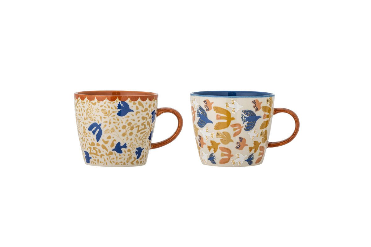 Salen Cup Set – Colorful Stoneware (2-piece)