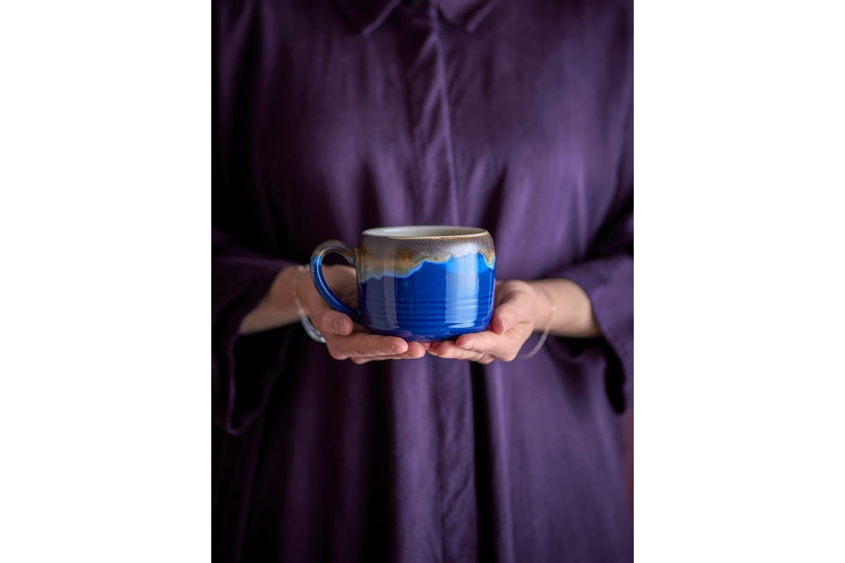 Gobelet Linea - fabriqué en grès / lot de 4 multipack