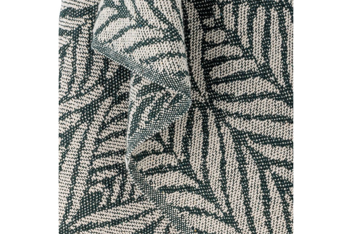 Tagesdëck Verdea – recycléiert Kotteng mat Blatmotiv