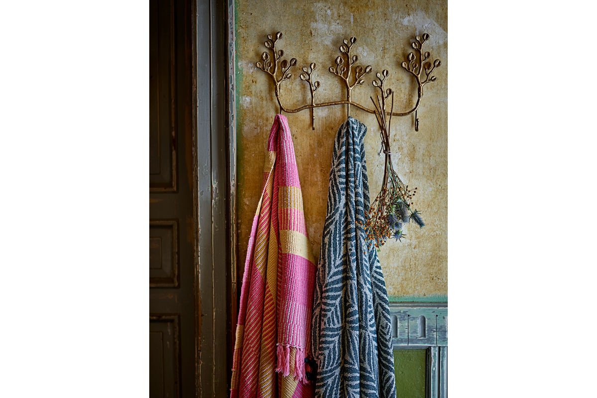 Tagesdëck Verdea – recycléiert Kotteng mat Blatmotiv