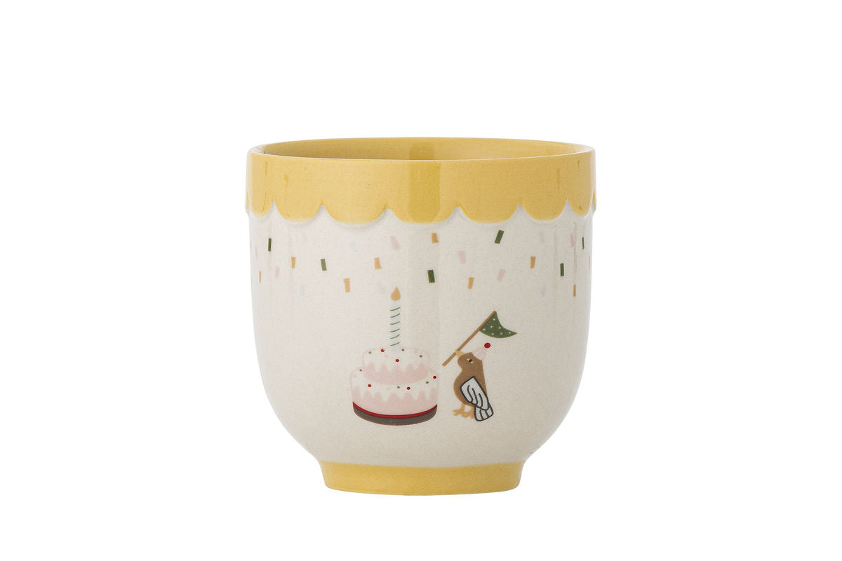 Suma Cup – Yellow, made of Stoneware