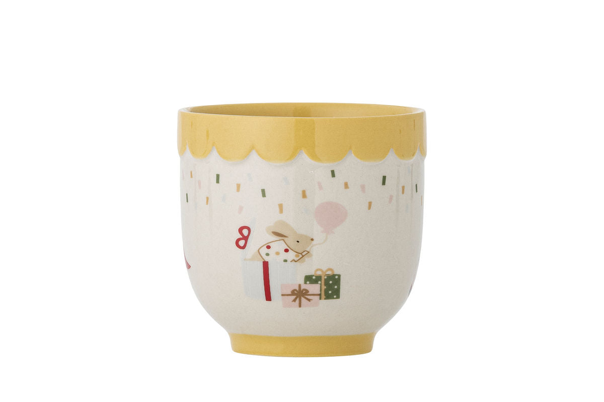 Suma Cup – Yellow, made of Stoneware
