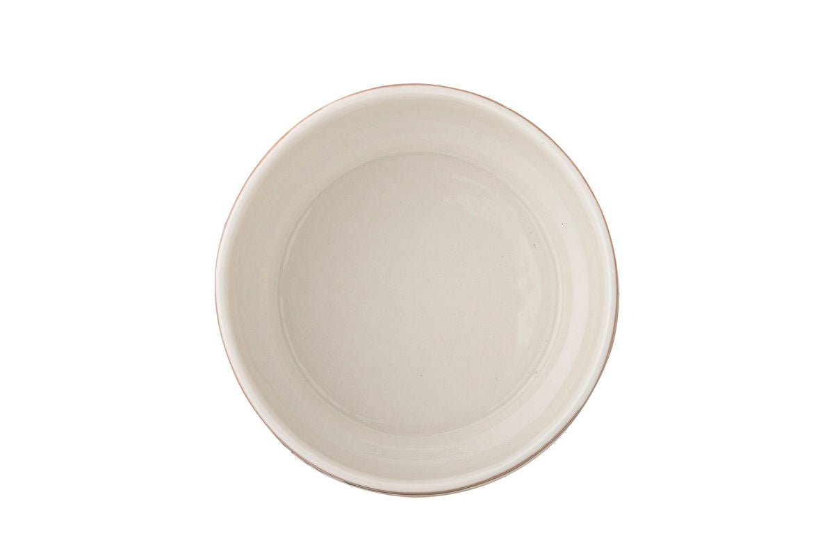 Ensemble de bols « Aldra » – motif chat en grès (4 pièces)