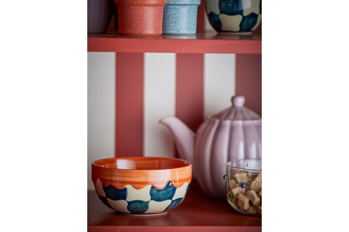 Ensemble de bols « Tavira » – Faïence colorée (4 pièces)