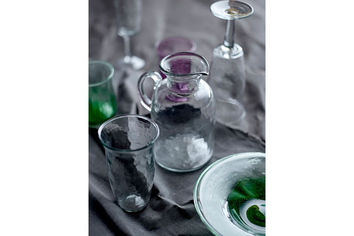 Service d'assiettes « Arimo » – Verre coloré (2 pièces)