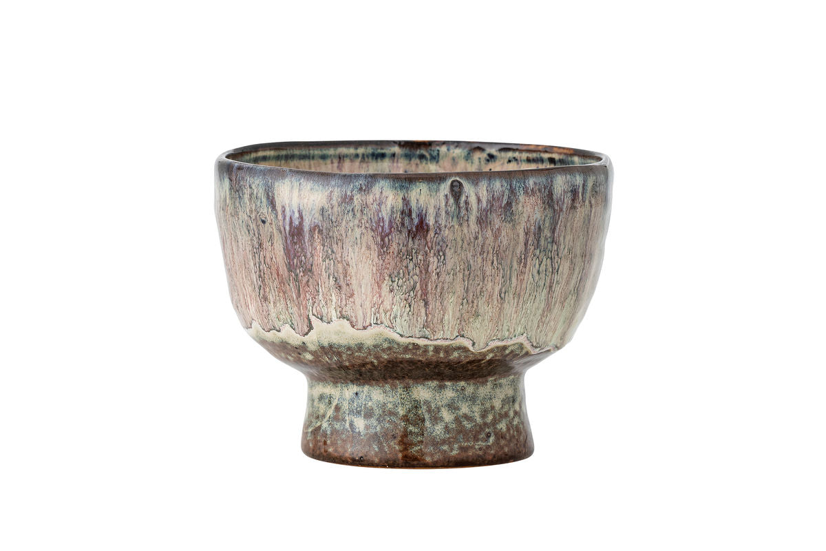 Flower Pot "Nerila" – Blue Stoneware