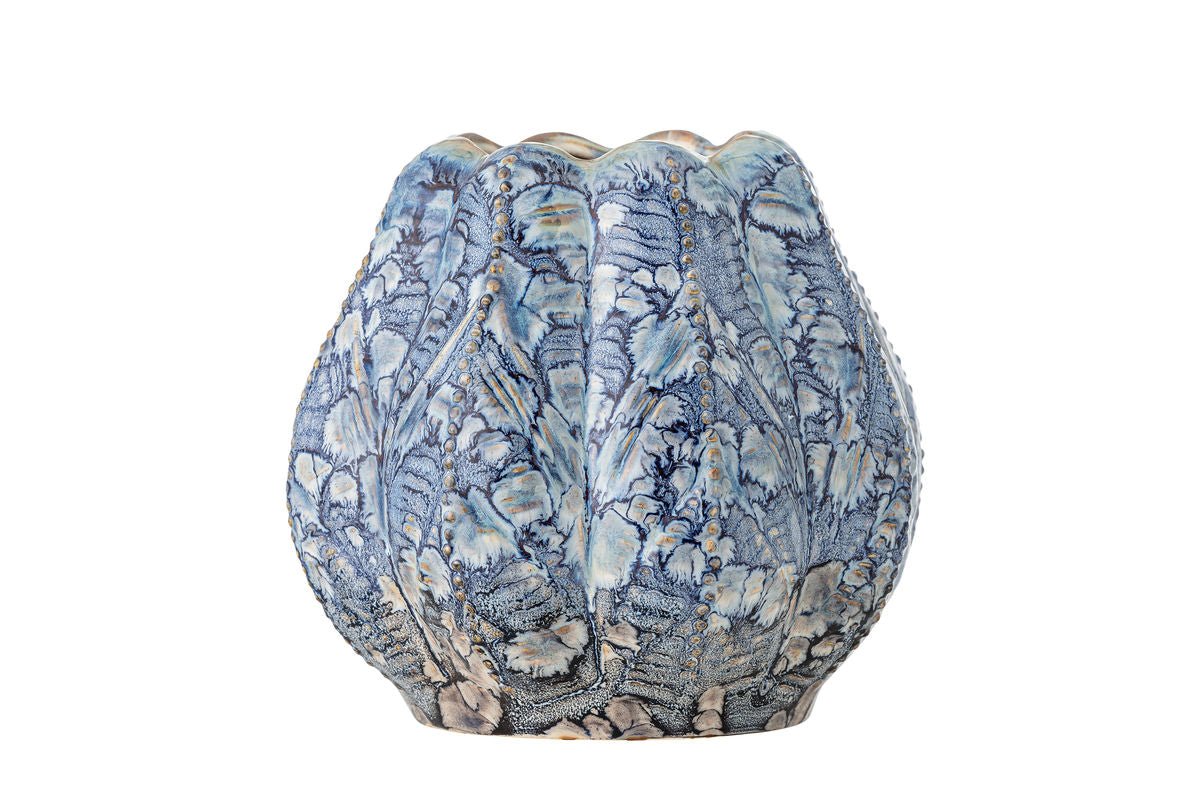 Vas „Marlen“ – Steingut mat reaktiver Glasur