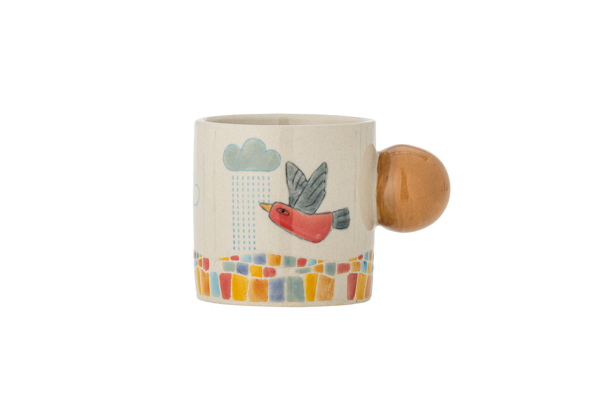 Tasse Zephyr – Natur, aus Steingut