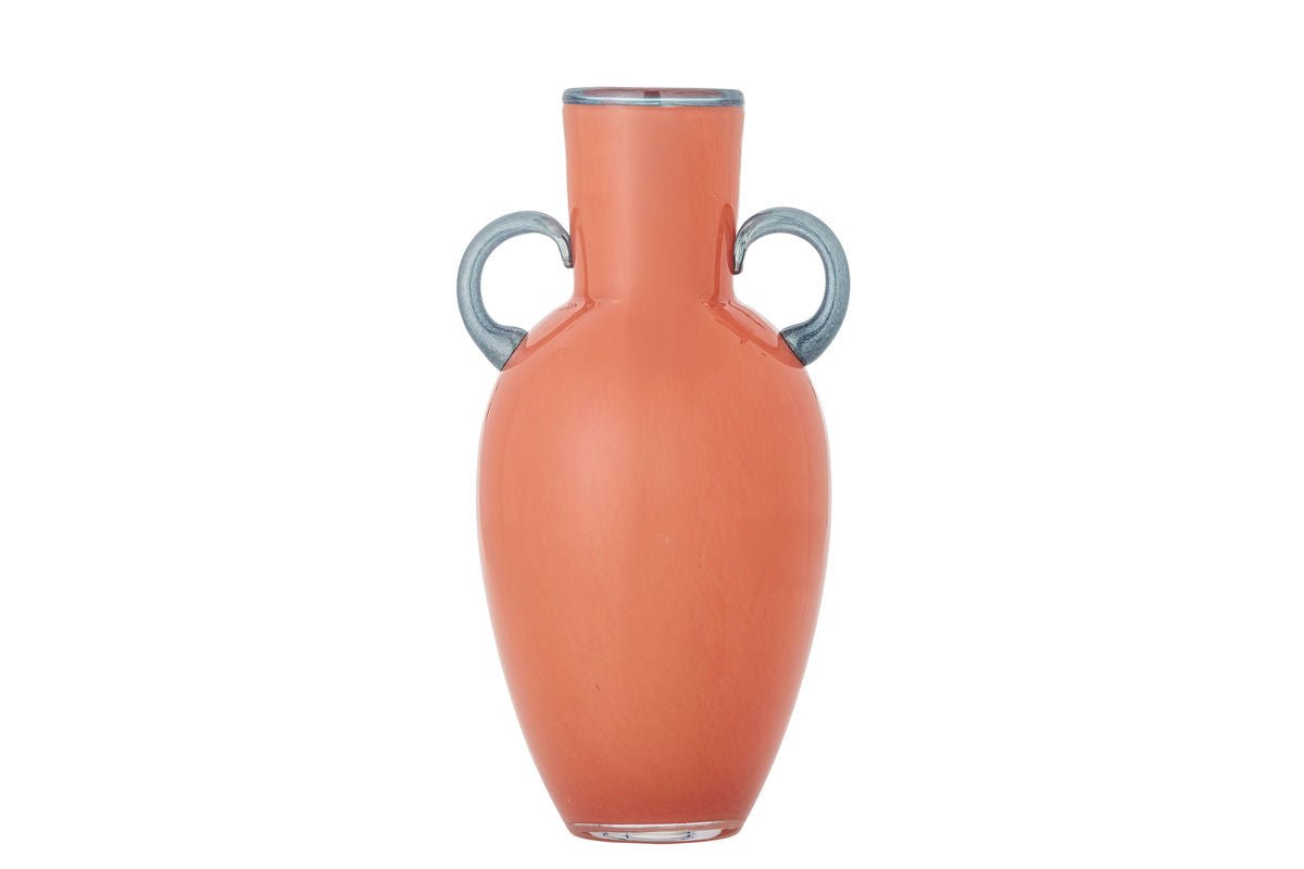 Vase "Solara" – Orange Glass