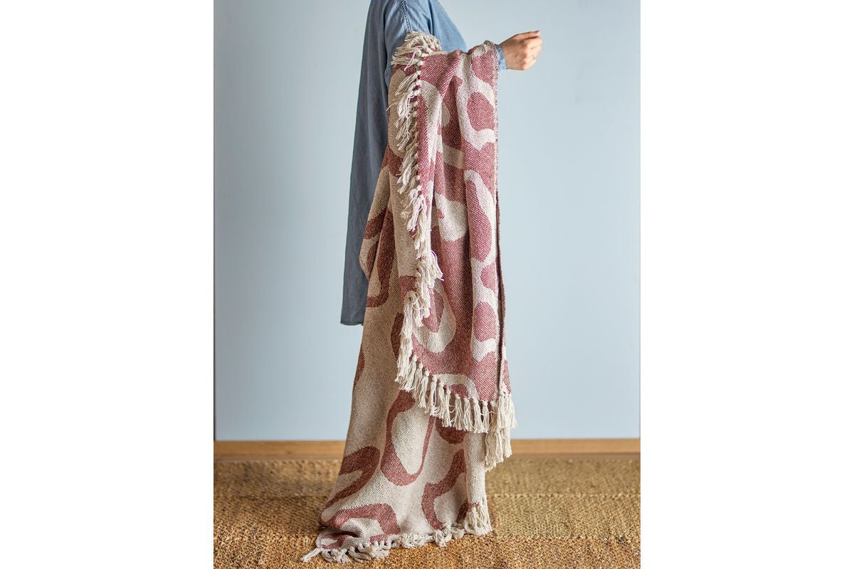 Tagesdëck Maris – recycléiert Kotteng mat Wellmuster