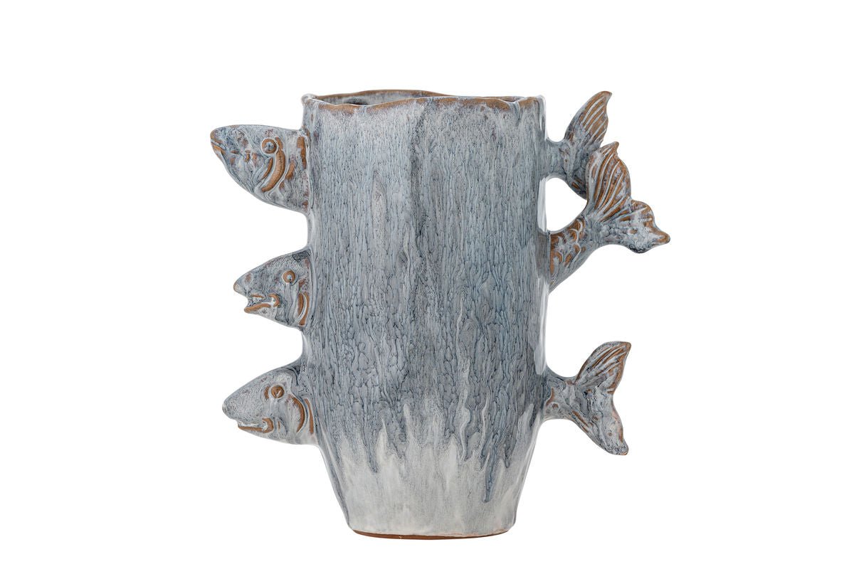 Vase "3 Fishes" – made of stoneware