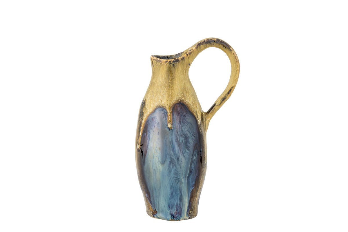 Vase "Marivo" – Stoneware with Metallic Glaze