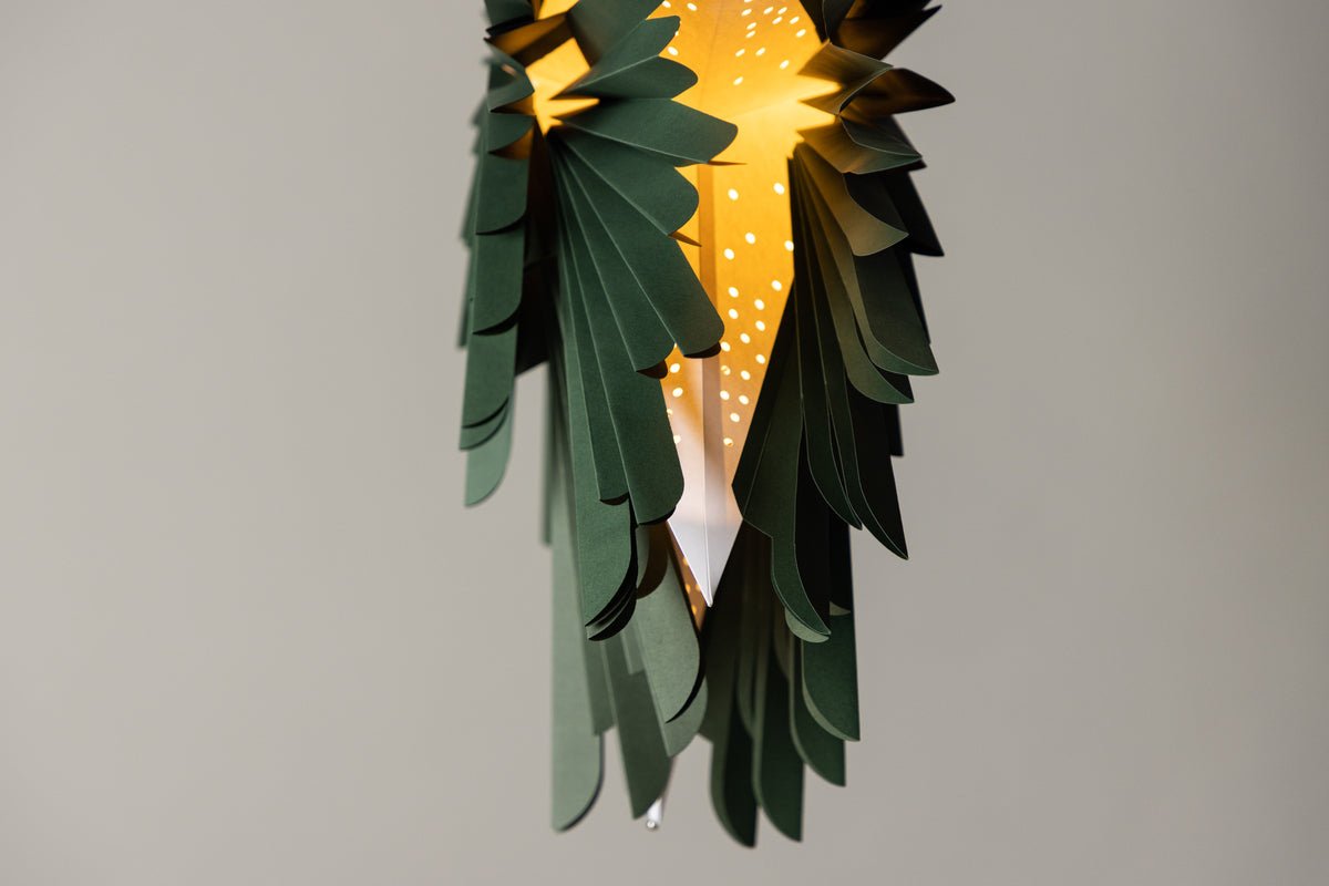 Chrëschtdekorativ Plafongsliicht Lyra - ⌀ 80 a 4 Faarwen