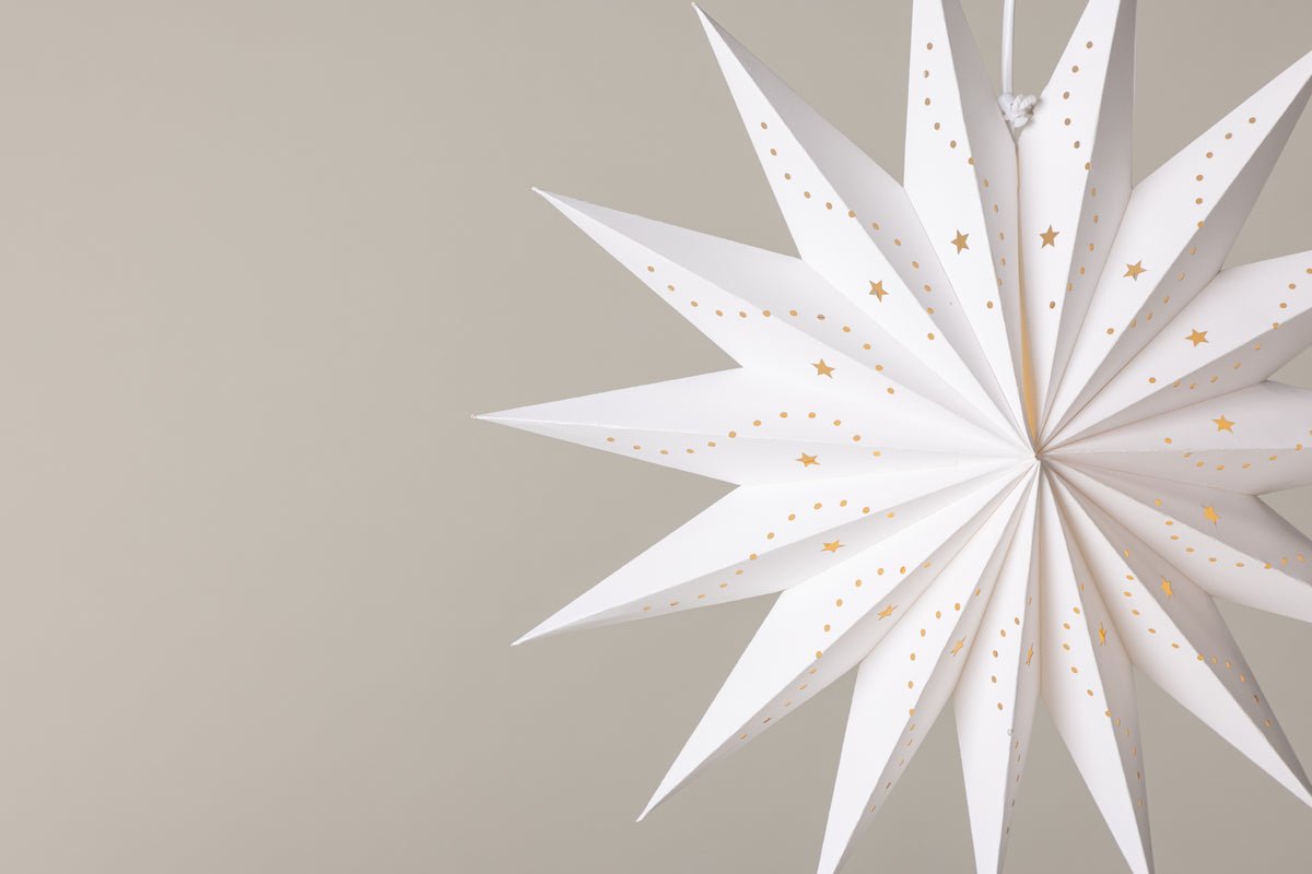 Chrëschtlech Plafongsliicht Vintera - a 2 verschiddene Gréissten