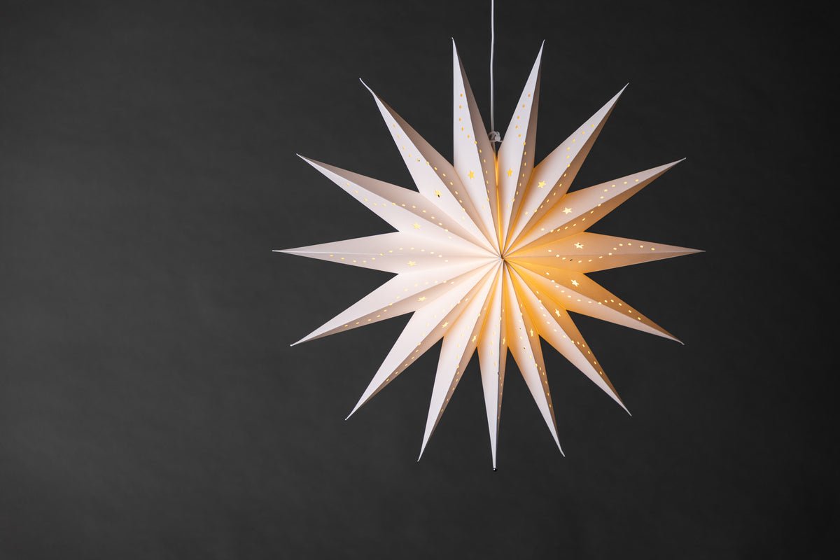 Chrëschtlech Plafongsliicht Vintera - a 2 verschiddene Gréissten