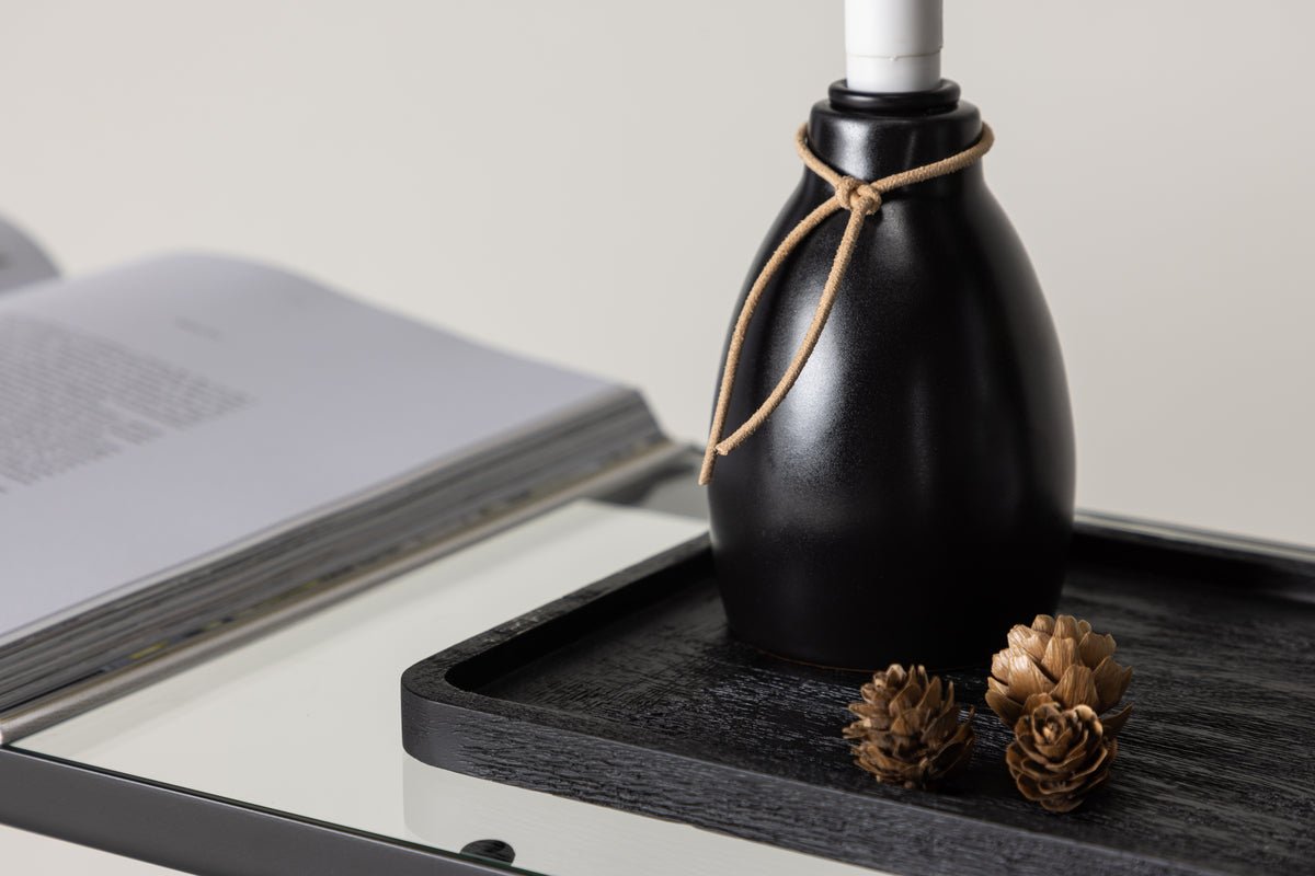 Chrëschtdekorativen Kerzestänn Elys - an verschiddene Varianten