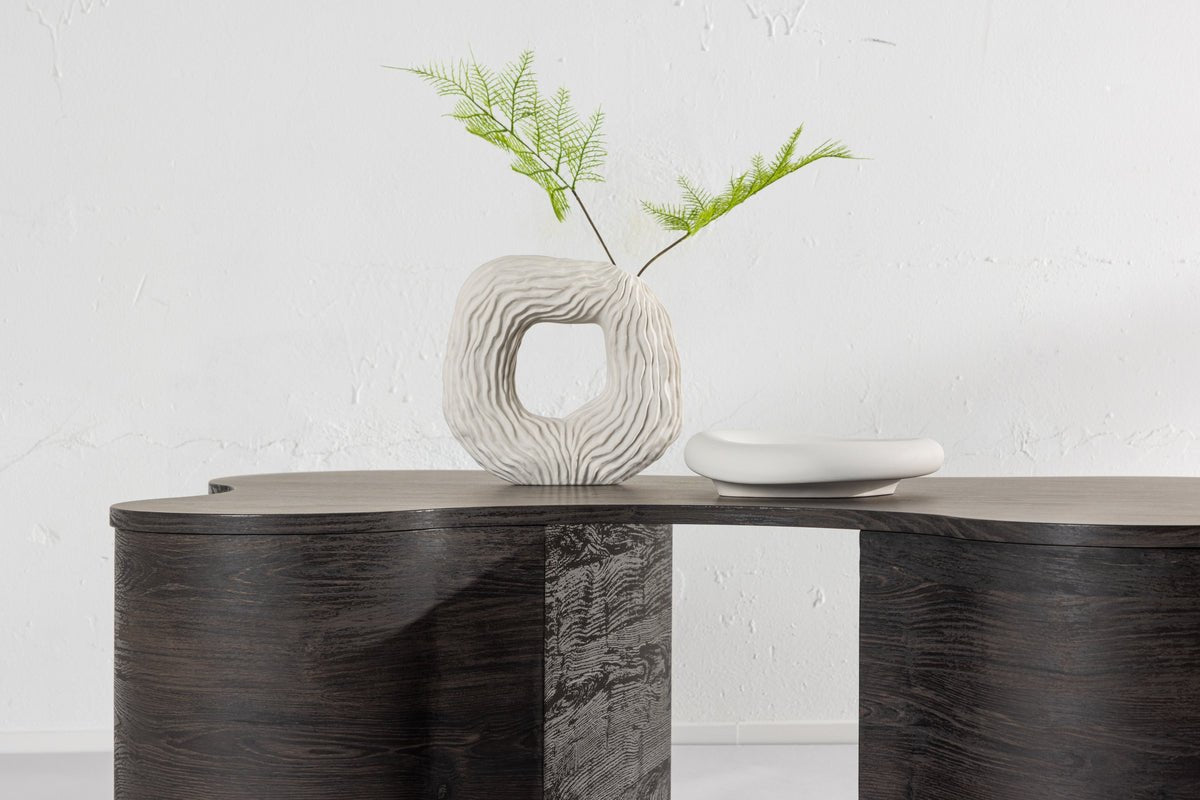 Couchtisch Makron - an donkeler Holzoptik