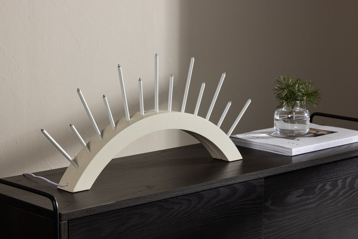 Chrëschtdekoratioun Luma - Ronn Béi oder Schwaarz