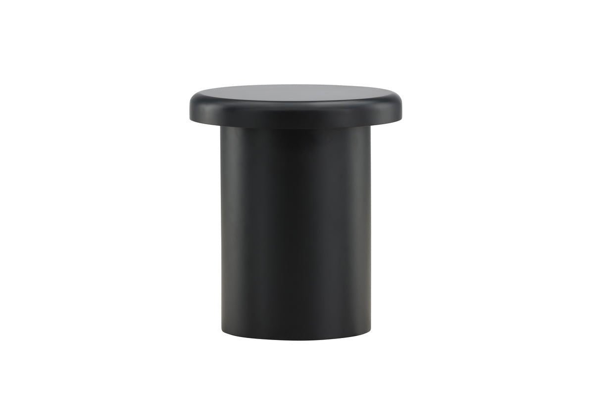 Table d'appoint Santana – en Noir avec forme ronde