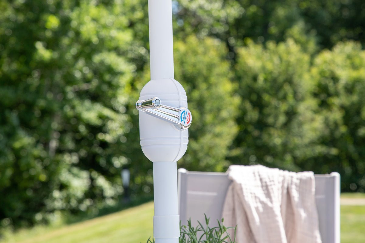 Gaart Iessgrupp Toulouse – 8-deellegt Gaartmëbel-Set aus Aluminium an Textilene