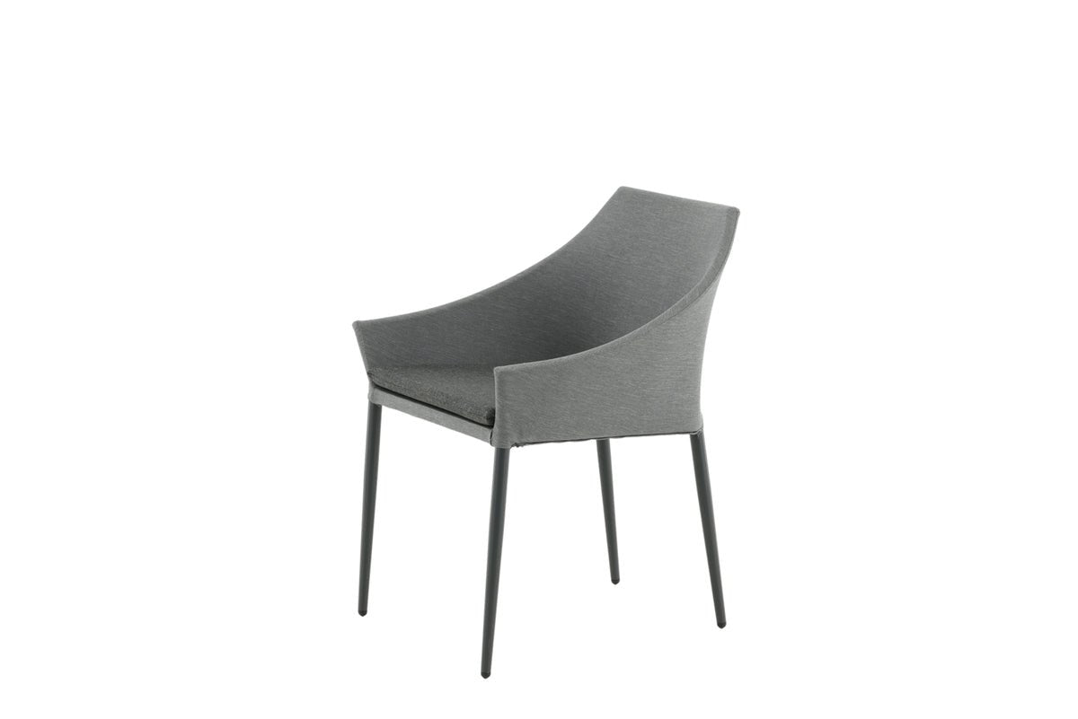 2er Set - Gaartstull Sophia aus Aluminium/Polyester