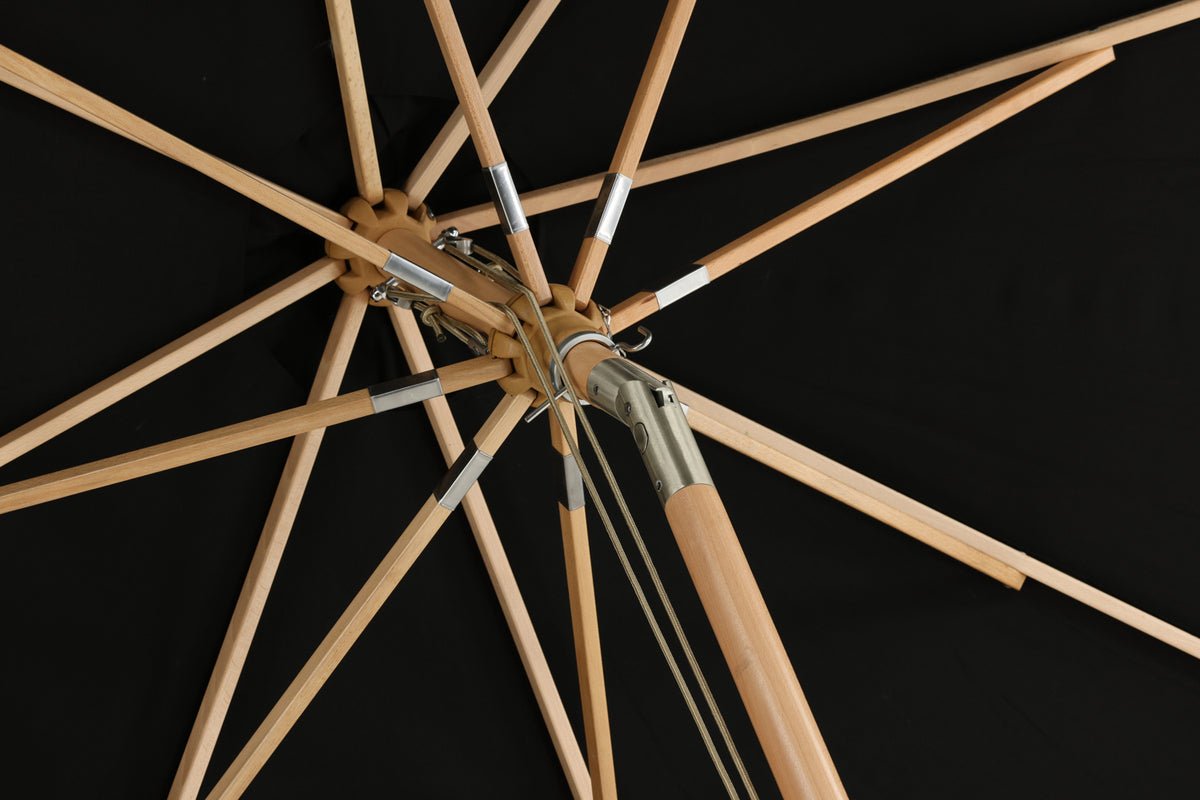 Parasol Ifta – Ø330 cm en Noir ou Gris au choix