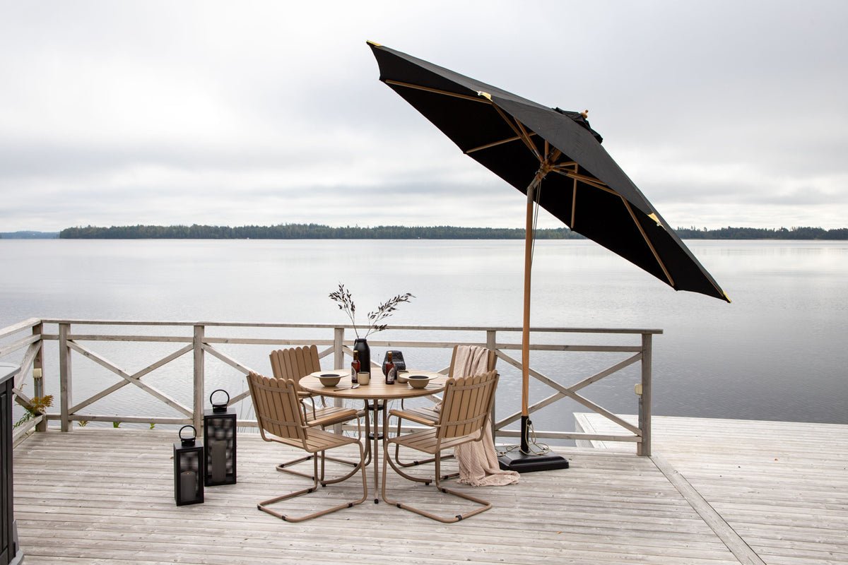 Parasol Ifta – Ø330 cm en Noir ou Gris au choix