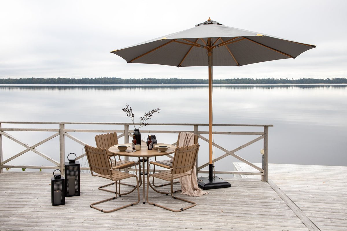 Parasol Ifta – Ø330 cm en Noir ou Gris au choix