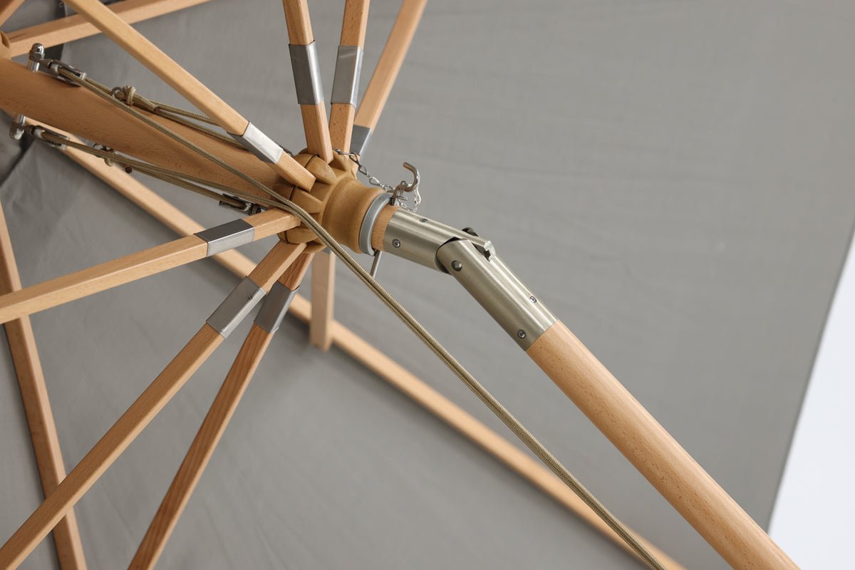 Parasol Ifta – Ø330 cm en Noir ou Gris au choix