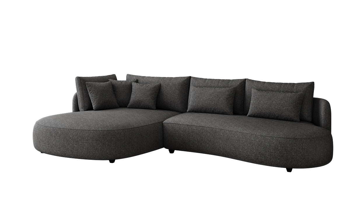 Designer Ecksofa Ando Mini  in Strukturstoff