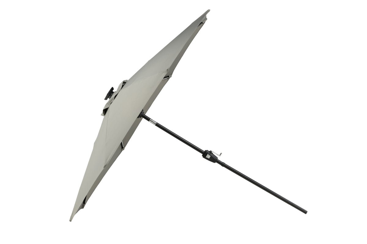 Parasol Lightning – Ø270 cm en Noir ou Gris au choix