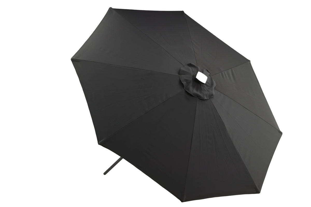 Parasol Lightning – Ø270 cm en Noir ou Gris au choix