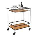 Quarto Serving Cart with Metal Frame