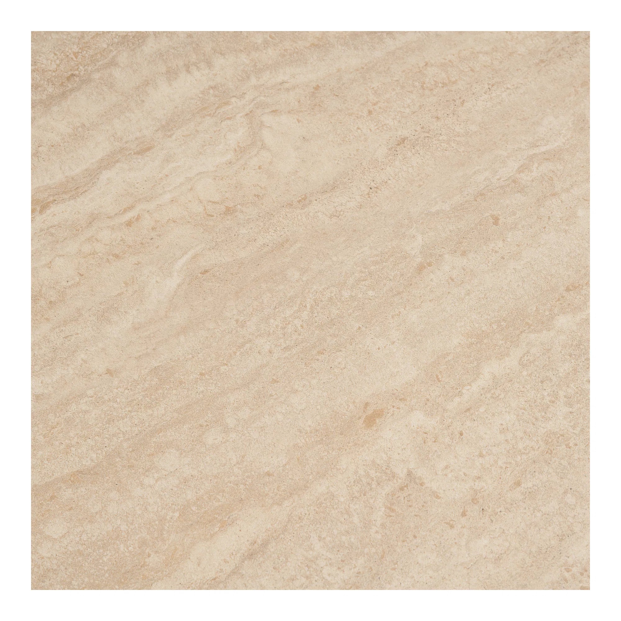 Couchtisch Elvaris - mat Keramikplack an Travertin-Optik