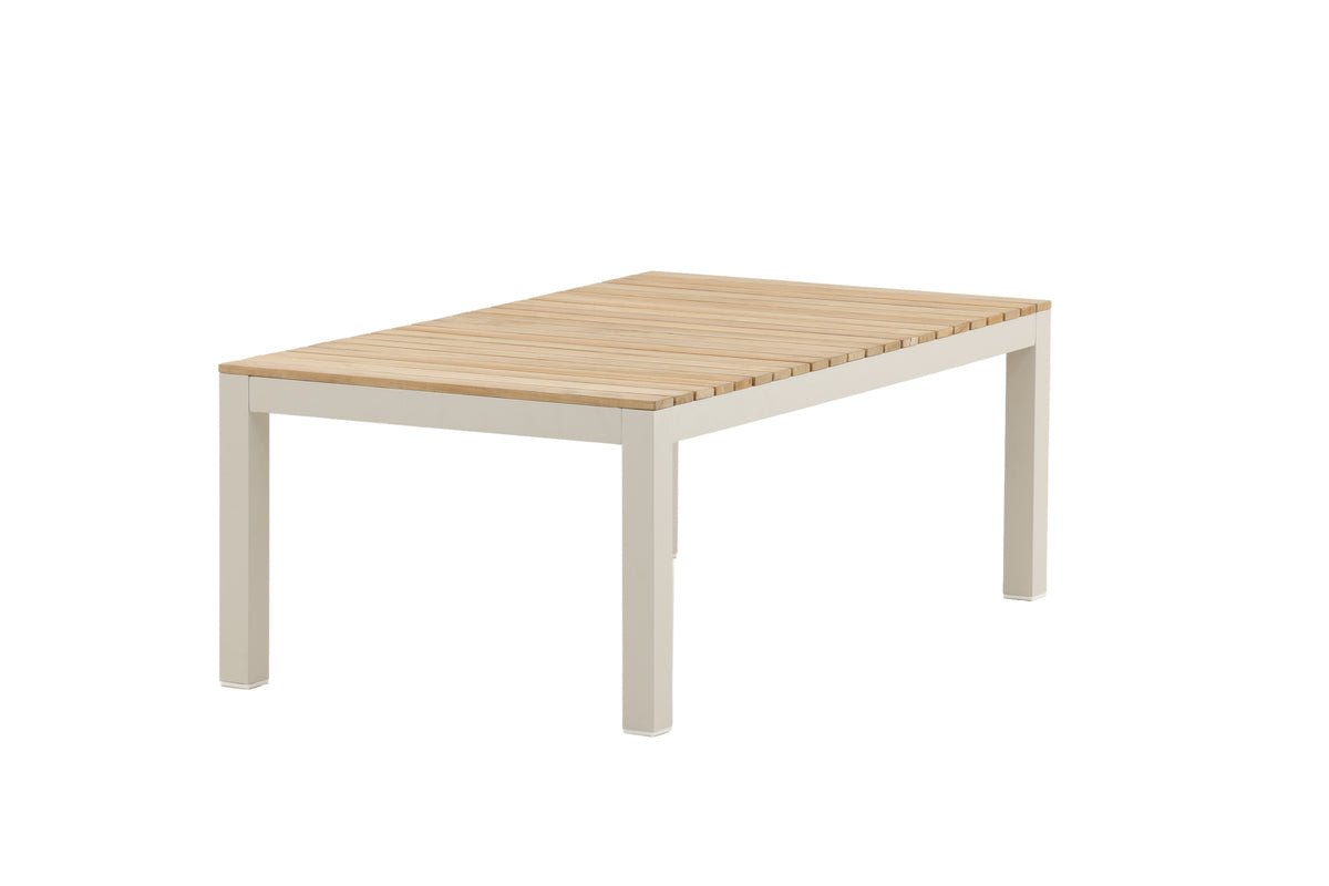 Garden Coffee Table Alanu - a material mix of aluminum and teak wood