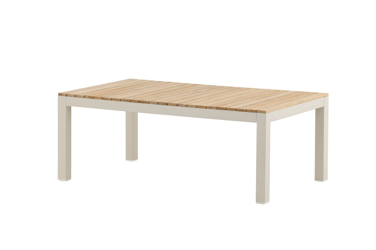 Garden Coffee Table Alanu - a material mix of aluminum and teak wood