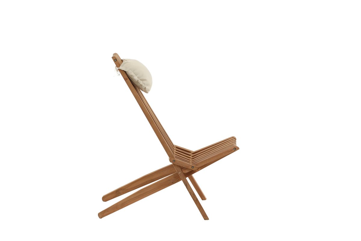 Chaise de jardin Savanna - en bois de teck à l'aspect naturel